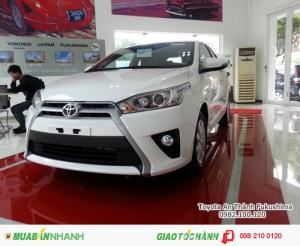 Khuyến Mãi Toyota Yaris 1.3G 2016 Màu Trắng...