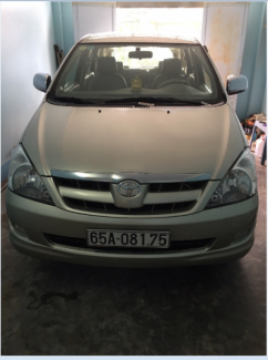 Cần bán xe toyota innova 2.0 G 2007 màu ghi...