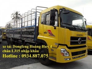 Bán xe tải Dongfeng Hoàng Huy 4 chân 17.9...