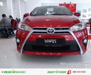 Khuyến Mãi Toyota Yaris 1.5G 2017 Màu Đỏ Nhập...