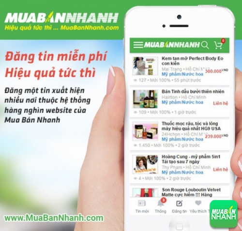 Mua bán nước hoa mỹ phẩm trên Mua Bán Nhanh