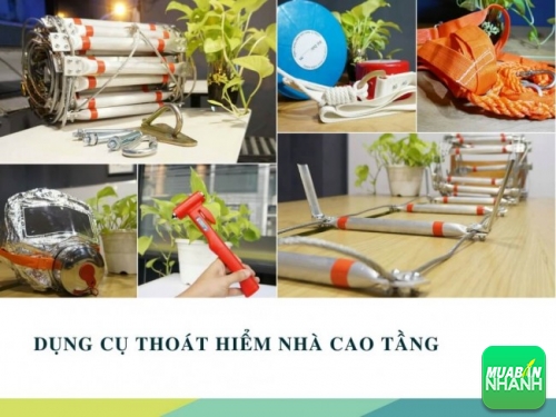 Dụng cụ thoát hiểm nhà cao tầng