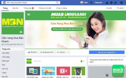 Cẩm nang mua bán tại Fanpage