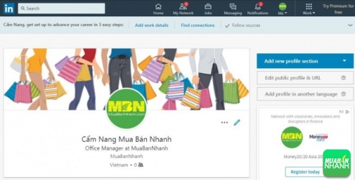 Cẩm nang mua bán tại Linkedin