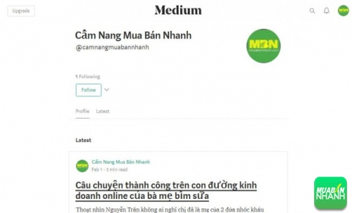 Cẩm nang mua bán tại Medium