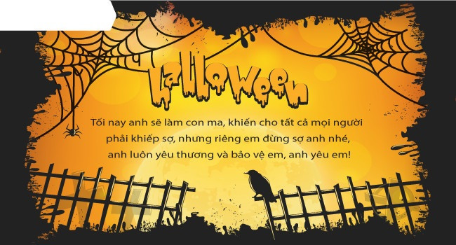 Mới lạ mẫu thiệp mừng Halloween độc đáo dành cho bạn bè và người thân 7