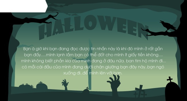 Mới lạ mẫu thiệp mừng Halloween độc đáo dành cho bạn bè và người thân 4