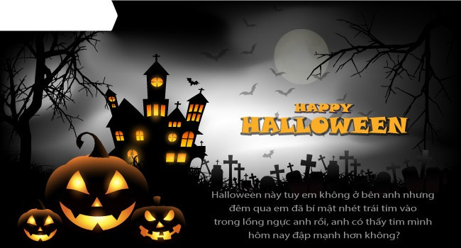 Mới lạ mẫu thiệp mừng Halloween độc đáo dành cho bạn bè và người thân 2